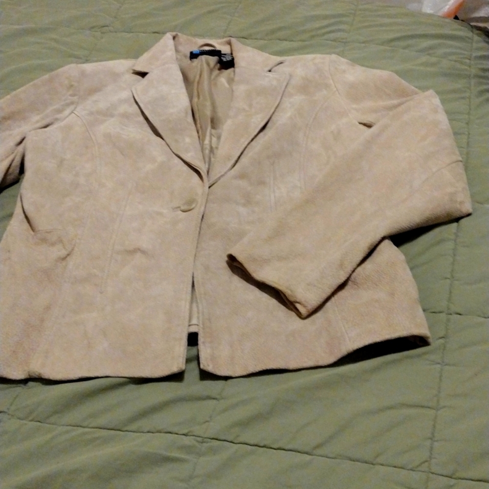 Suede jacket ladies